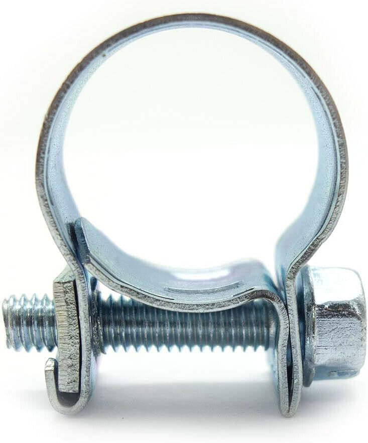CUQFVAT 3/8"Hose Clamp 1/4" 5/16" Fuel Injection Hose Clamps Hose Clamp Kit Fuel Line Clips Small Hose Clamps Screw Clamps For Automotive Diesel Petrol Pipe(33 Pcs) - Image 5